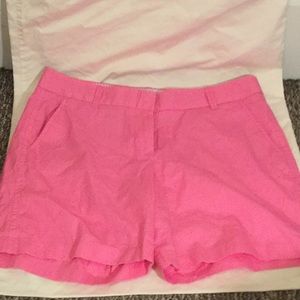 J Crew Neon Pink Shorts